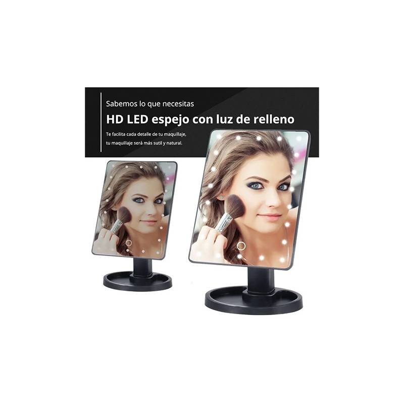 Espejo maquillaje Led™